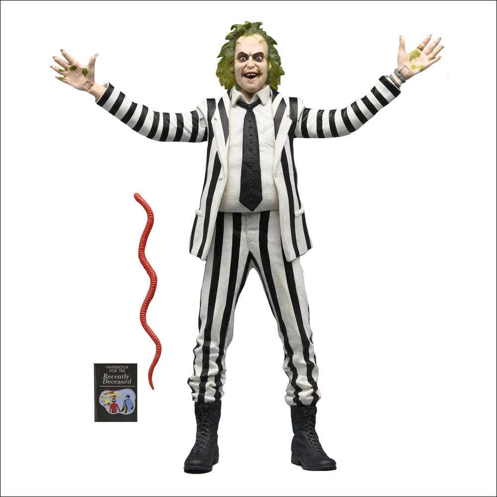 60743 Beetlejuice 1988: Beetlejuice Black and White Striped Suit