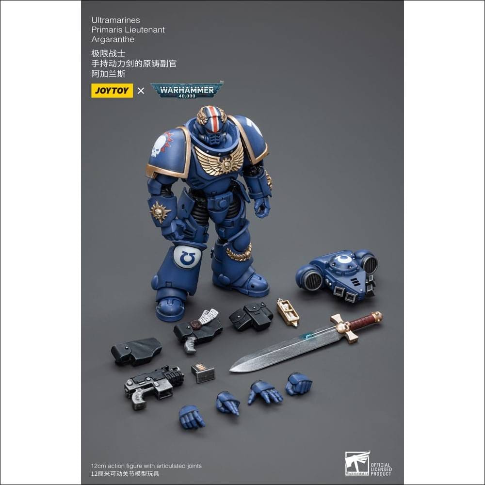 4065 Warhammer 40k 1/18 Ultramarines Primaris Lieutenant Argaranthe